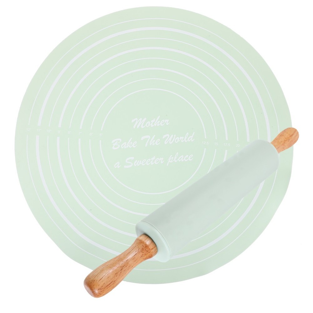 Pastry Rolling Mat Multi-function Anti-skid Pie Baking Bread Silicone