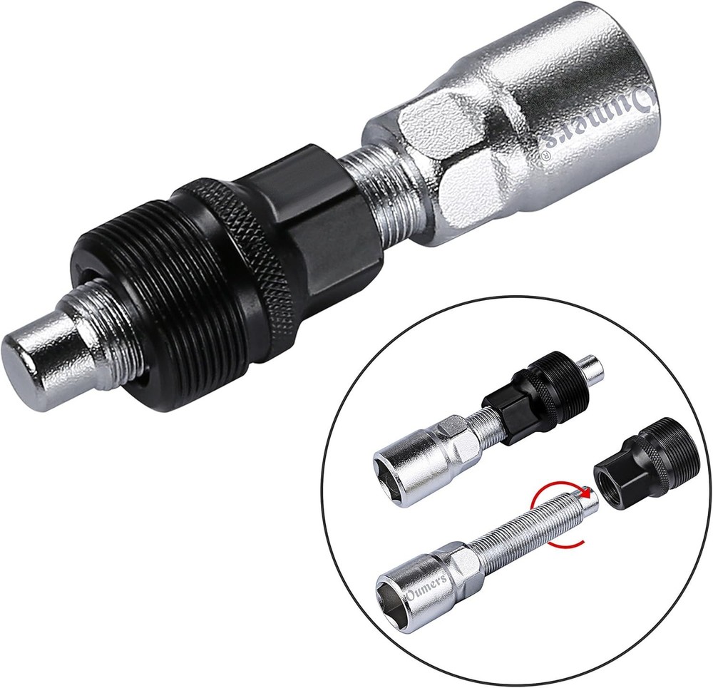 Lightweight Bike Crank Puller & Bottom Bracket Remover - Essential Cycling Tool