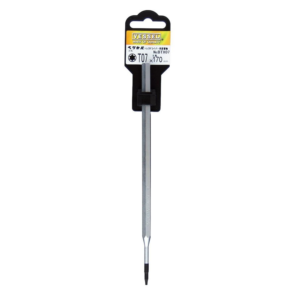 VESSEL torque T7 BTX07 interchangeable shaft for driver