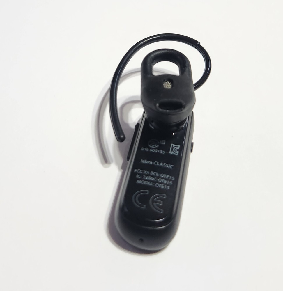 Unused Black Jabra Classic Bluetooth Wireless HEADSET ONLY in Bulk Packaging