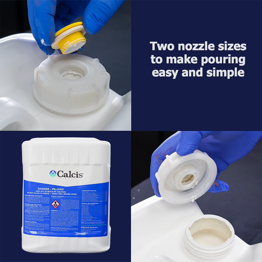 Calcis Pond Lime 2.5 gal