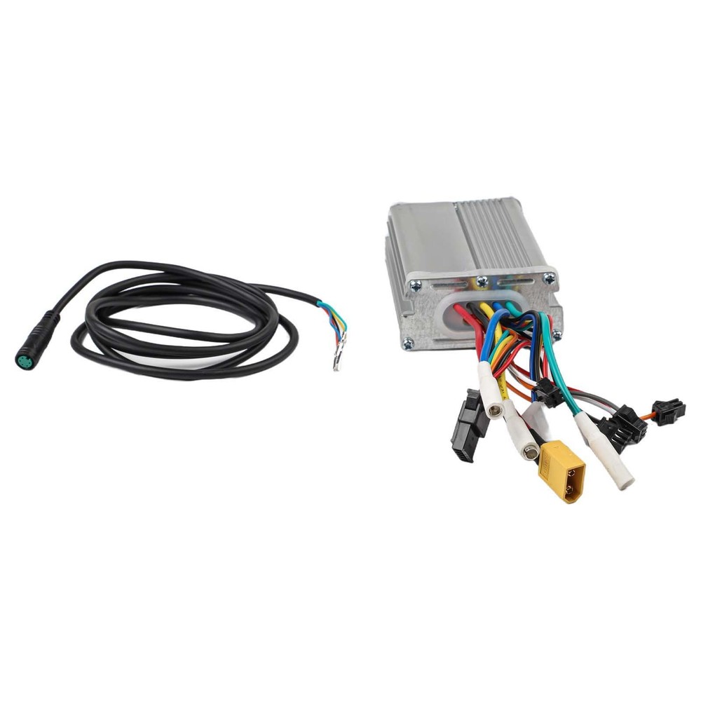 21A 48V Brushless Controller with Aluminium Alloy Shell and Adapter Cable