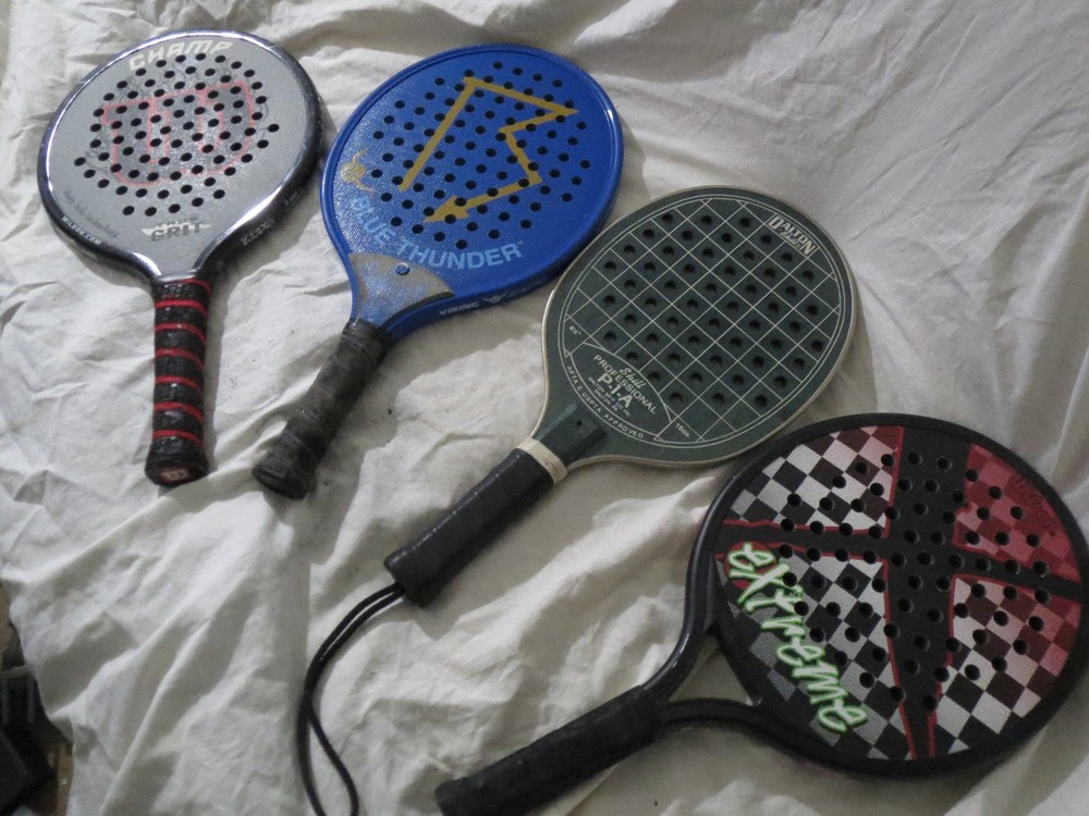 4 Platform Tennis Paddles