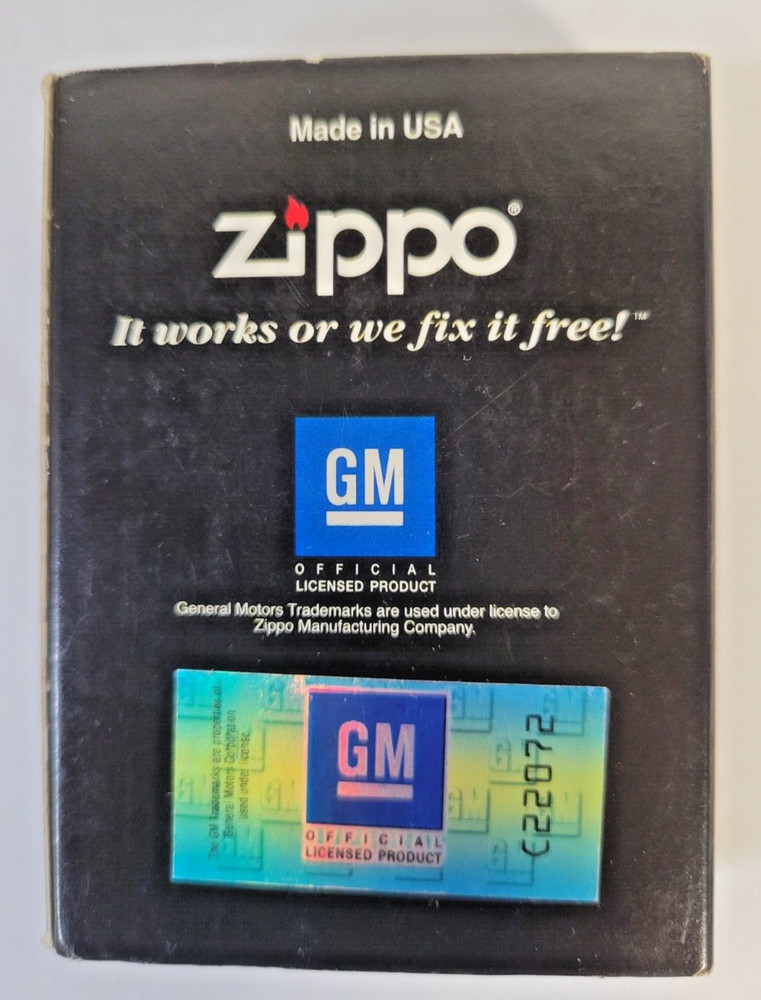 Z ippo Lighter Chevrolet New
