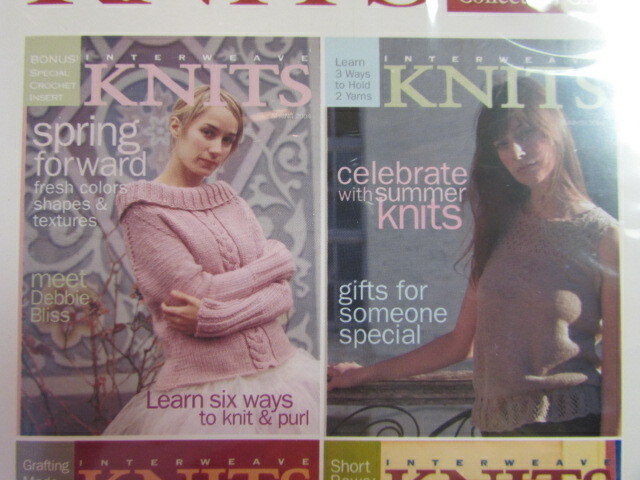 INTERWEAVE KNITS 2004 COLLECTION CD ROM FOUR PATTERNS: SPRING SUMMER FALL WINTER