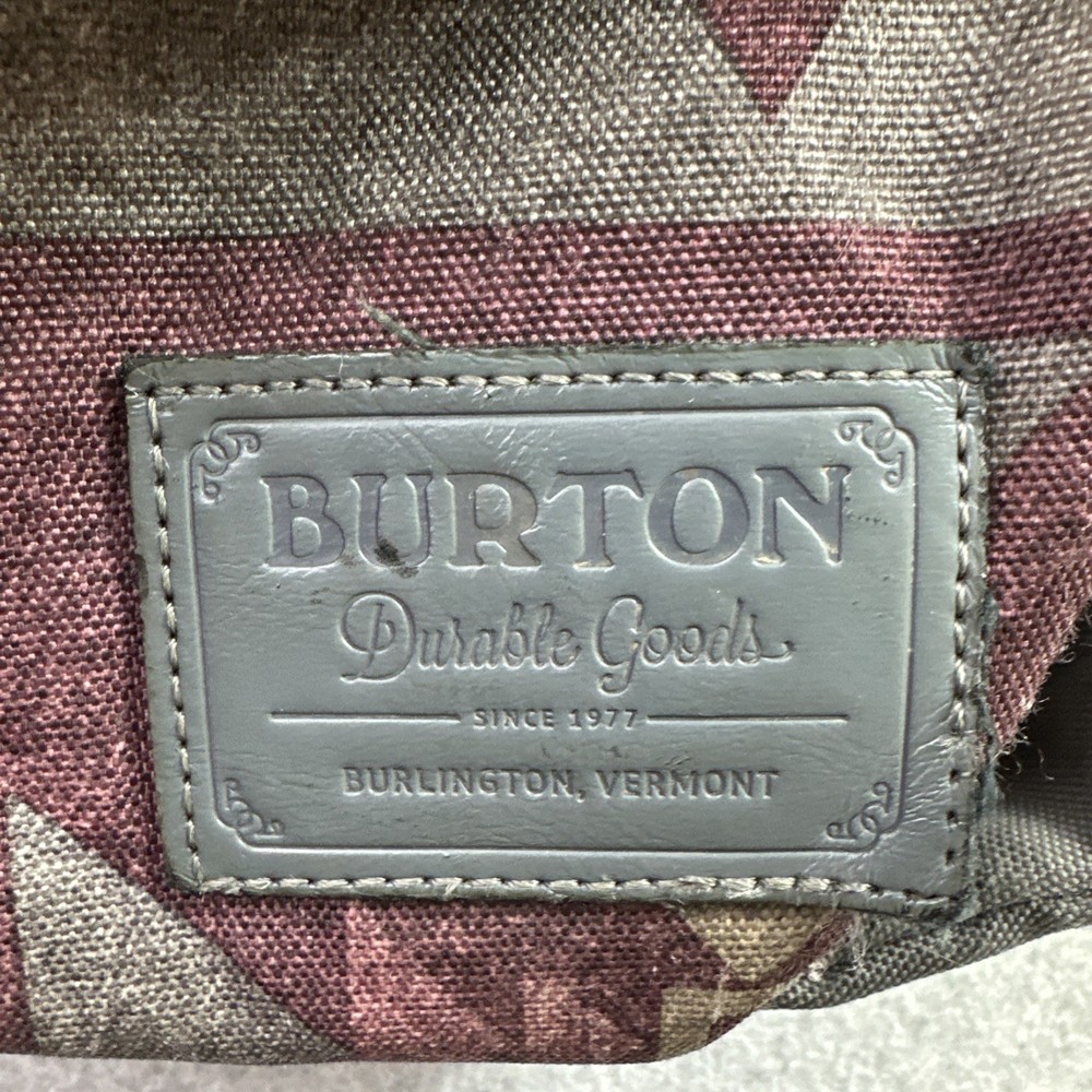 Burton Aztec Pattern Backpack Small Outdoor Gorpcore School Books