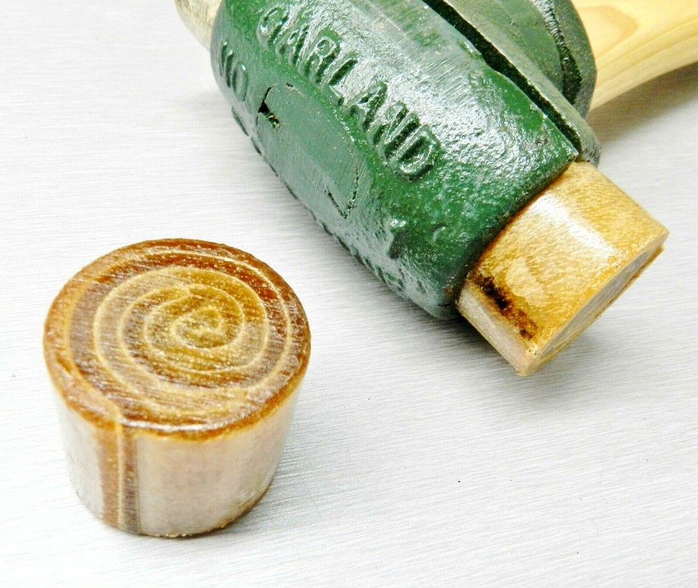 Split Head Hammer Rawhide Mallet Face Replacement Set 1-1/2" # 21002 Garland 2PC