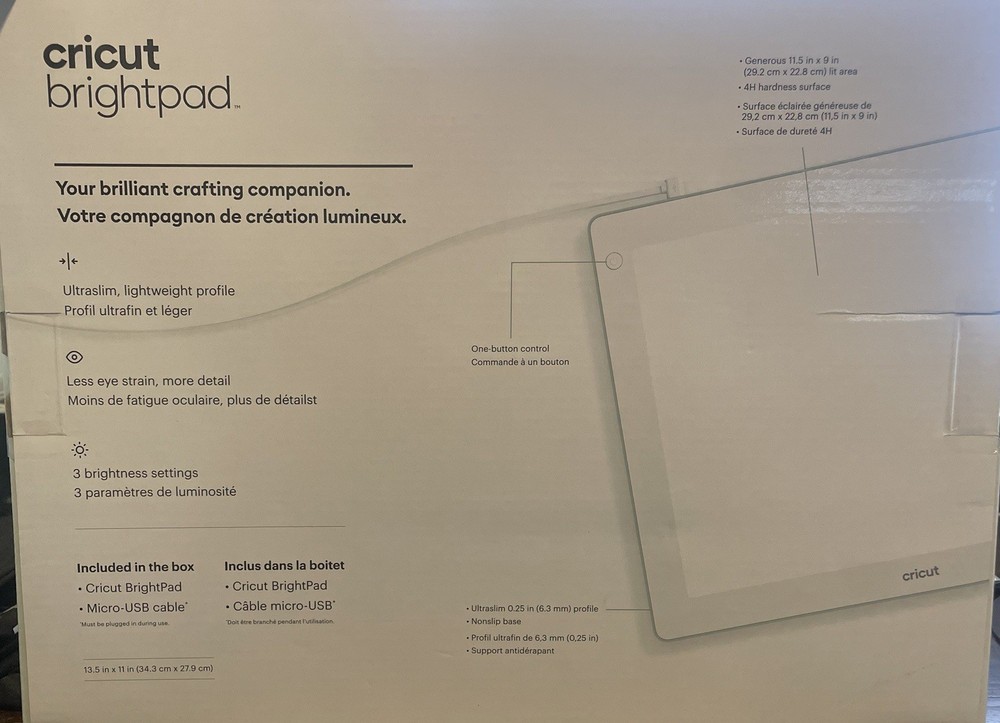Cricut Brightpad-LED Lightpad