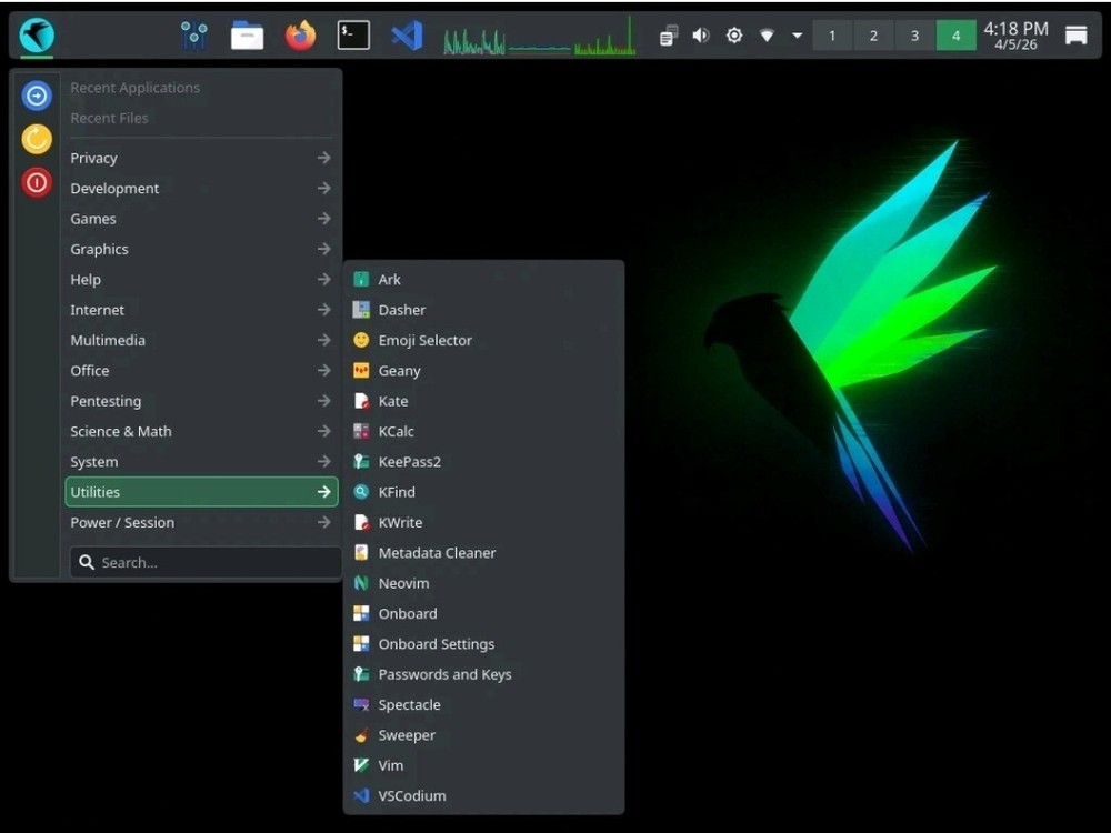 Parrot 4.7 Security OS 64 Bit USB 32 Gb Bootable Live Linux Penetration