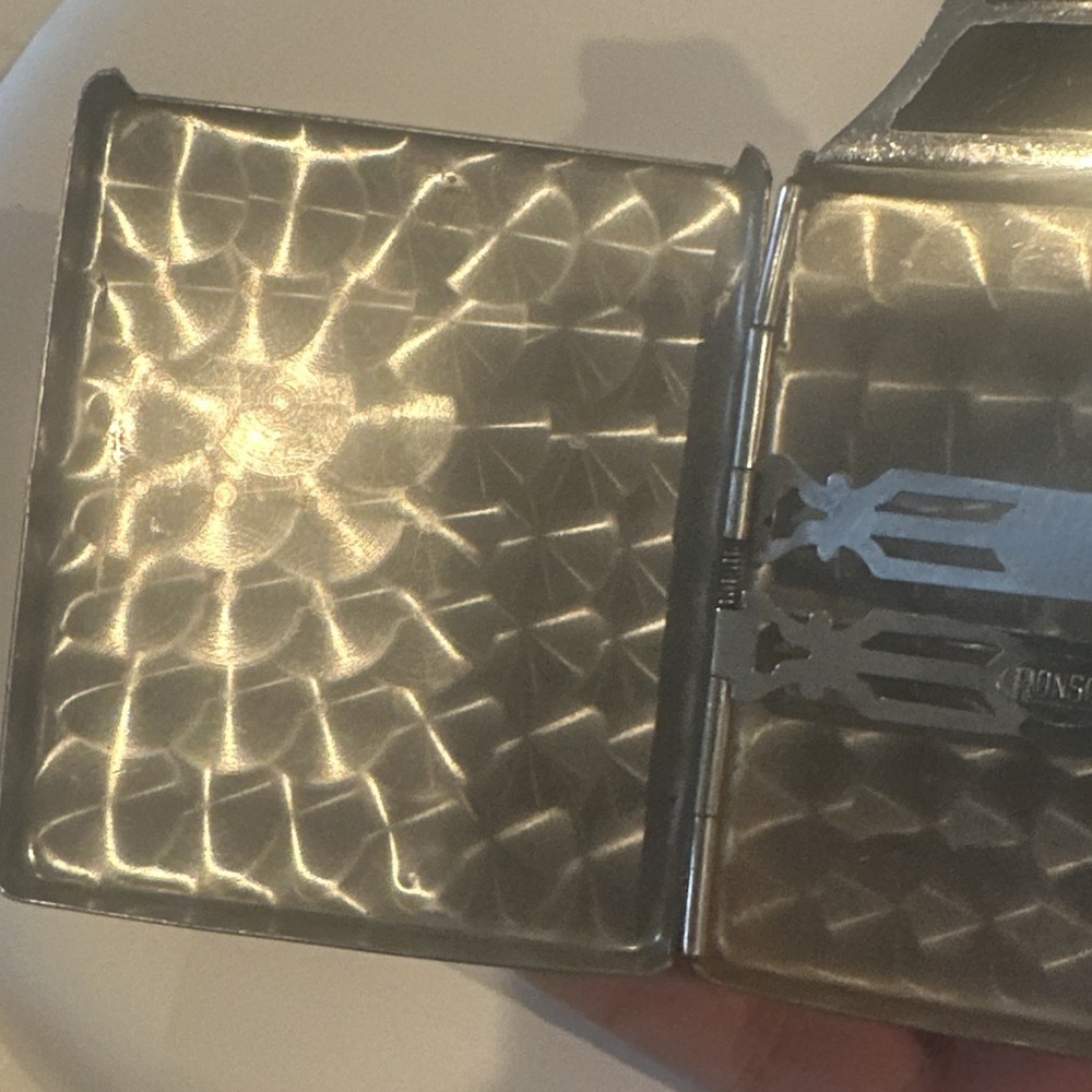 1940s Ronson Master case Cigarette Lighter Case Combo Vintage