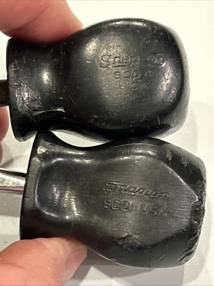 Snap On Tool SDD1 2 Stubby Black Screwdrivers Plastic Handle