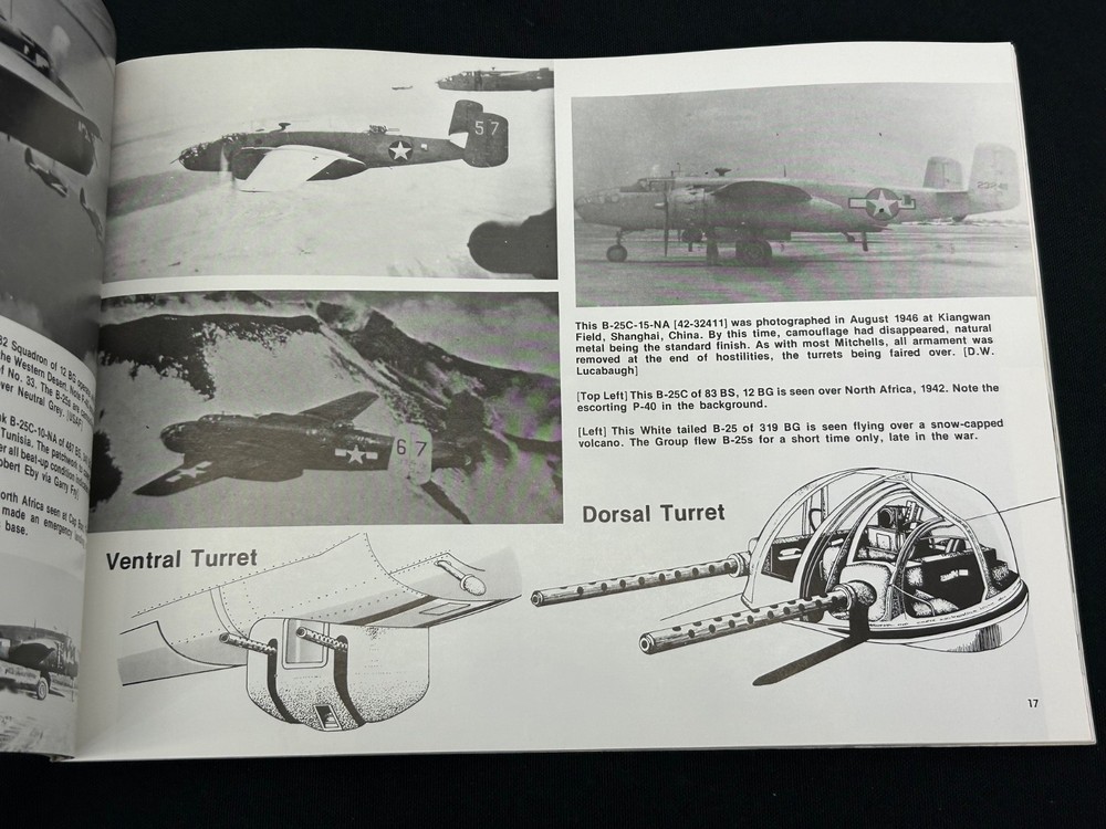 B-25 Mitchell In Action Book