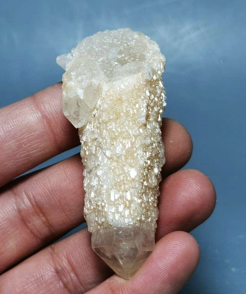 Rare Himalayan Quartz Crystal Cluster Specimen
