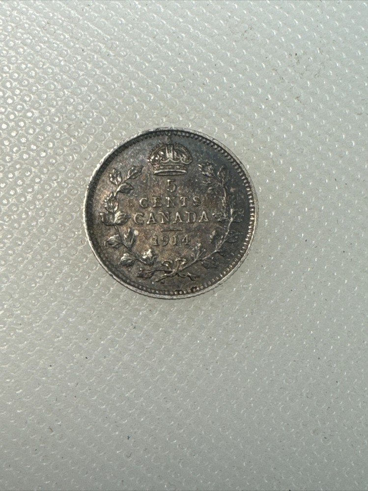 1914 Canada 5 Cent PG