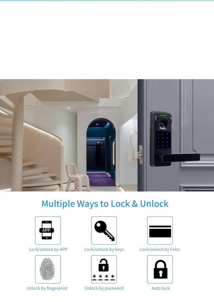 Harfo Fingerprint Door Lock