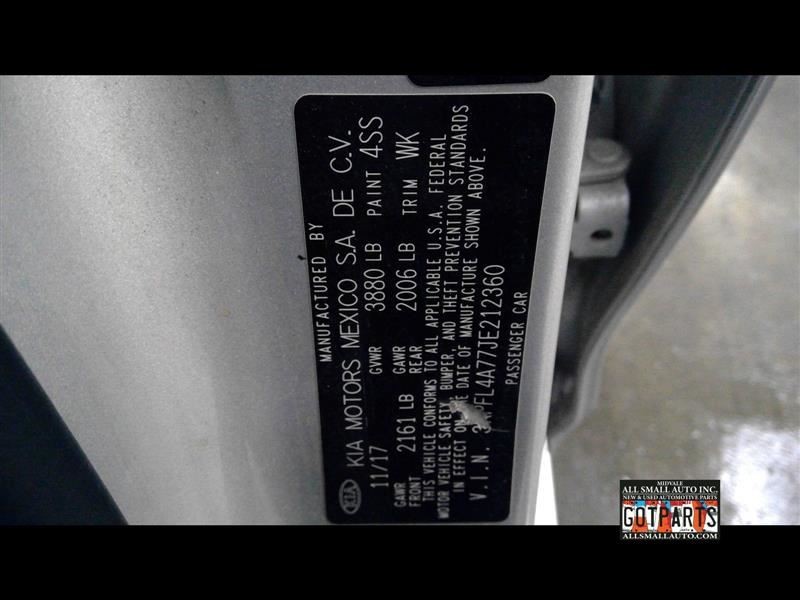 FORTE 2018 Speedometer 175035