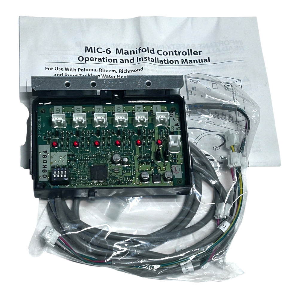MIC-6 Manifold Controller RTG20213A for Rheem Tankless Water Heaters 31-93666