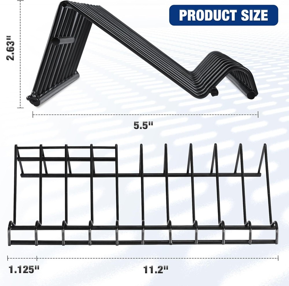 WORKPRO 2-Pack Plier Organizer Rack, Tool Box Storage and Organization Holder