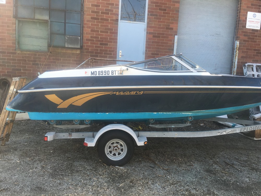 2002 Marada 18' Glass Windshield Left Side