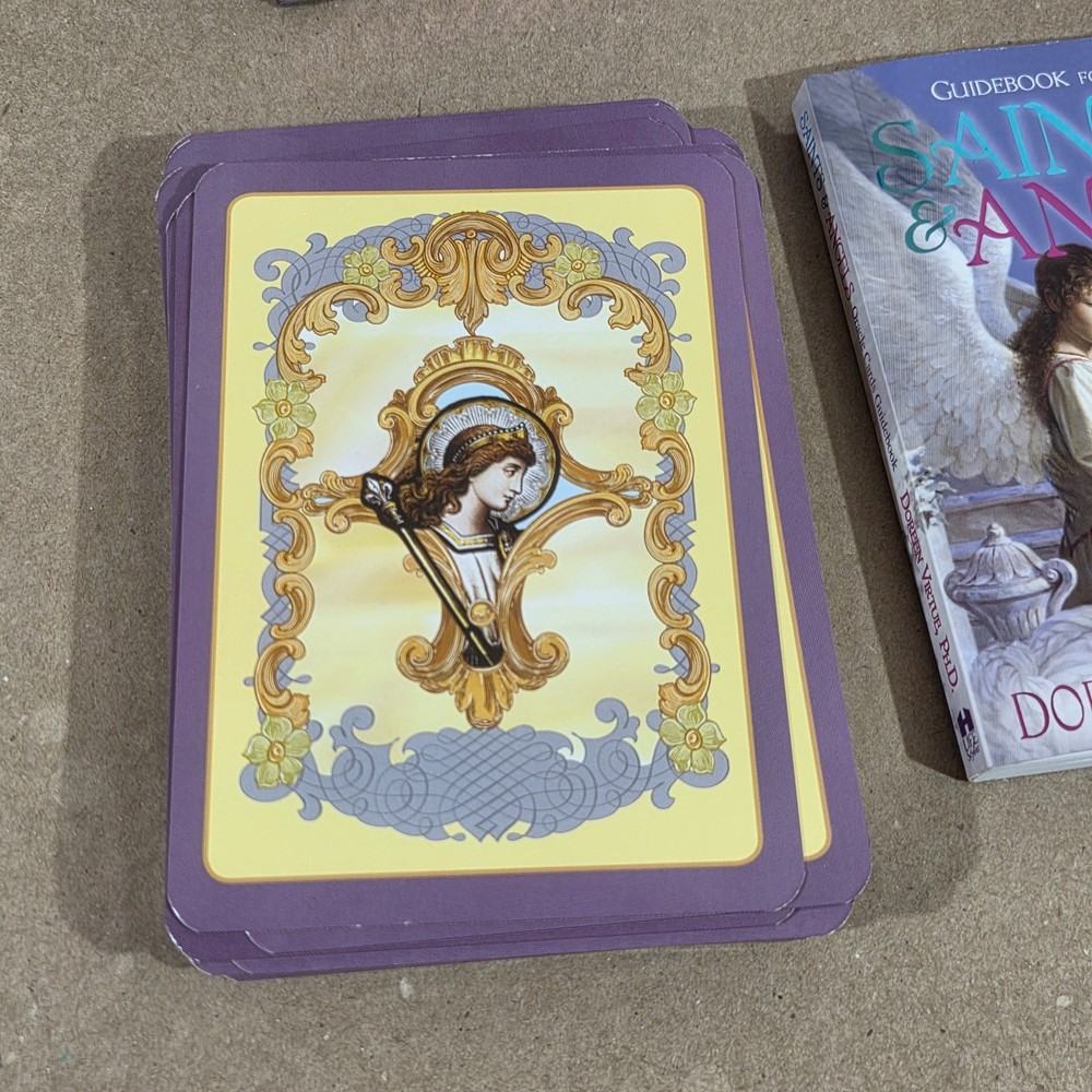 Saints & Angels Oracle Cards Doreen Virtue Complete