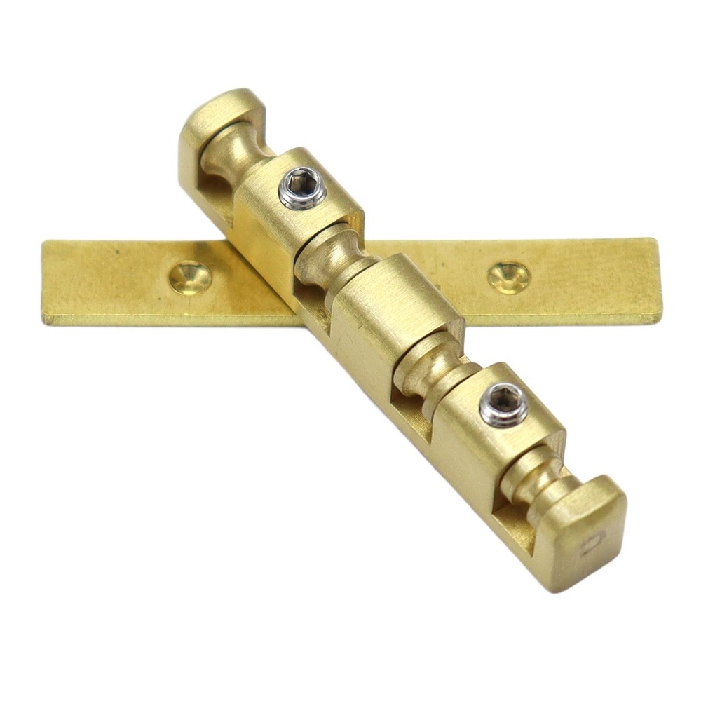 4 String 38mm Bass Nut Split Regulation Adjustable Height Brass Roller Nut