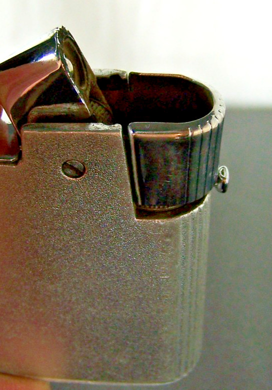 VINTAGE RONSON TORNADO LIGHTER ORIGINAL CASE -GERMANY