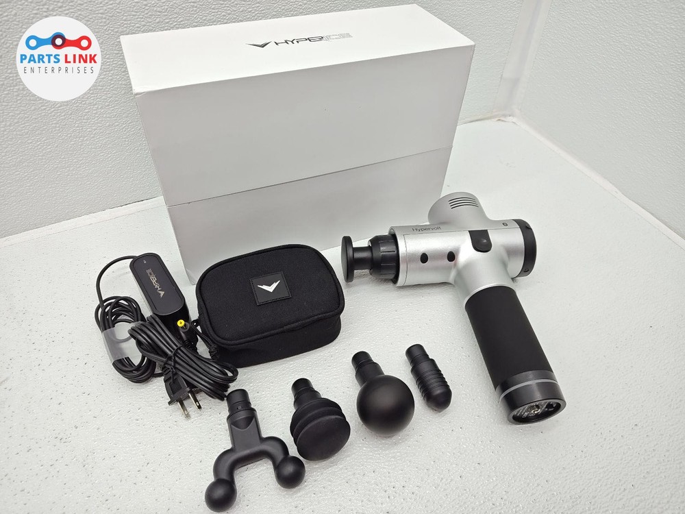 Hyperice Hypervolt  Plus Bluetooth Percussion Massage Gun Device Silver