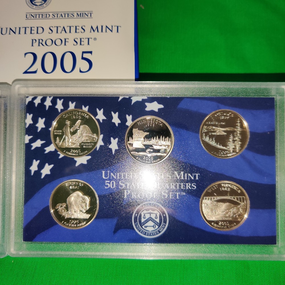2005 S US Mint Proof Set OGP #0138