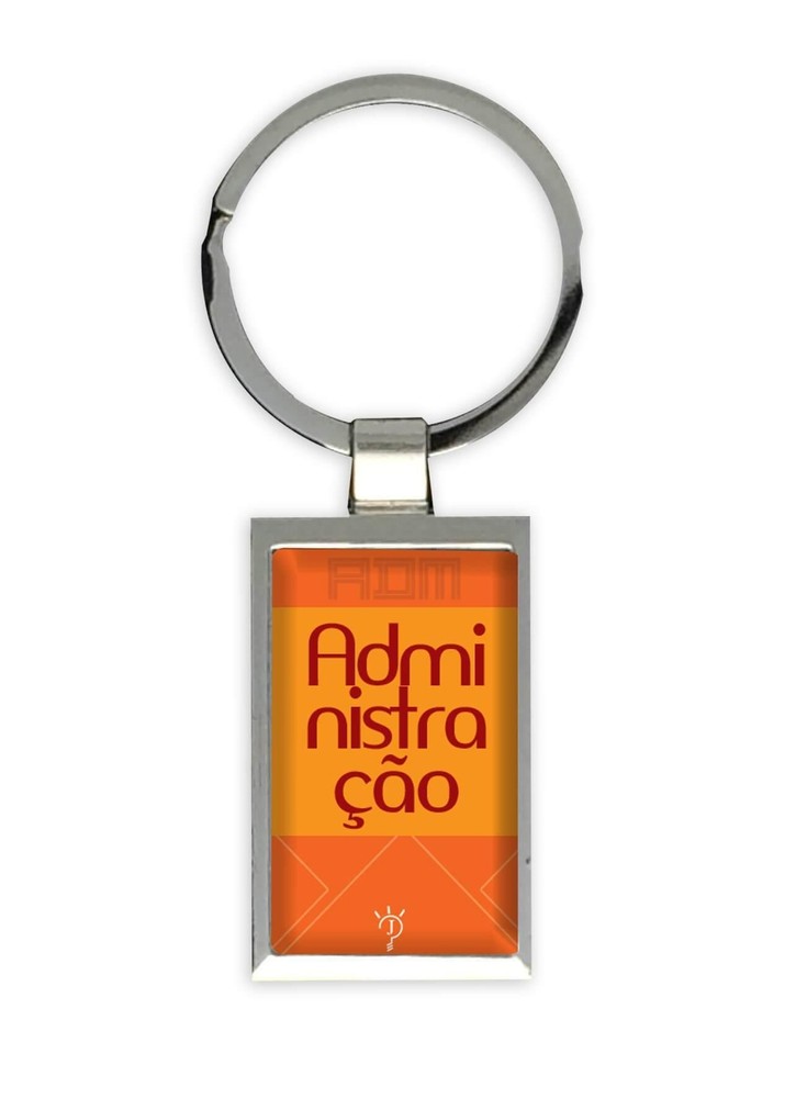 Administracao : Gift Rectangular Keychain Profession Coworker Birthday