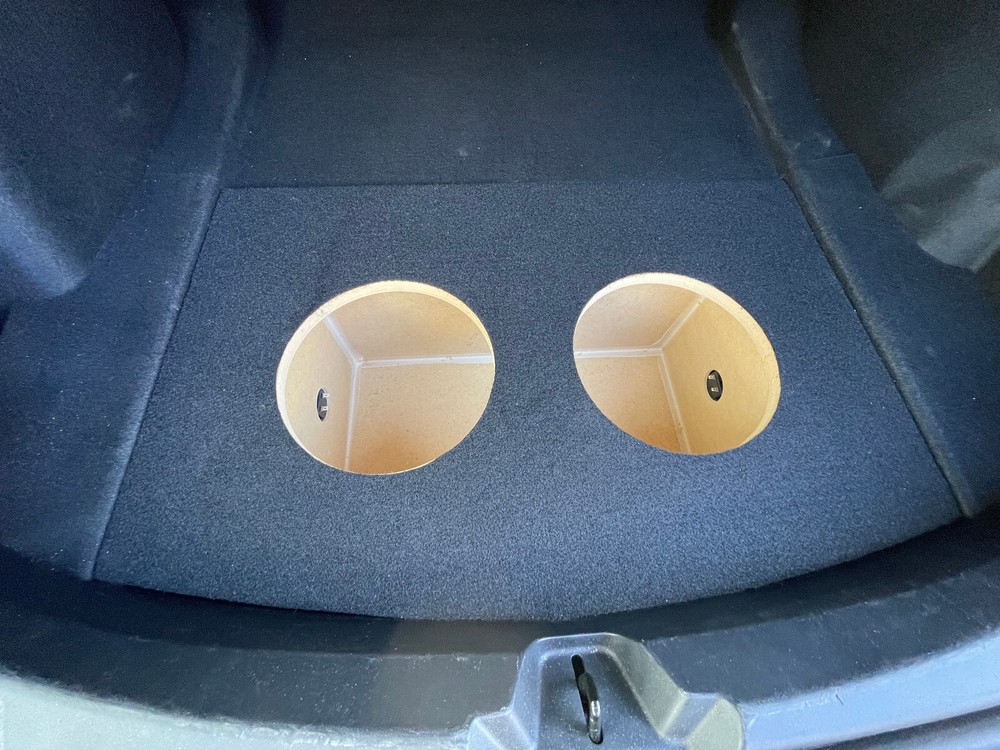 ZEnclosures 2-10" Subwoofer Sub Box for the TESLA MODEL 3