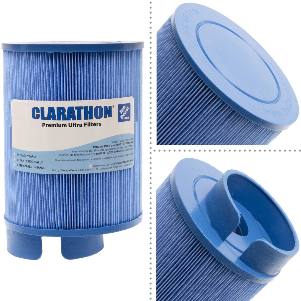 Spa Filter for SofTub -8555 Microban Replacement- fits Pre-2009 softtub Models