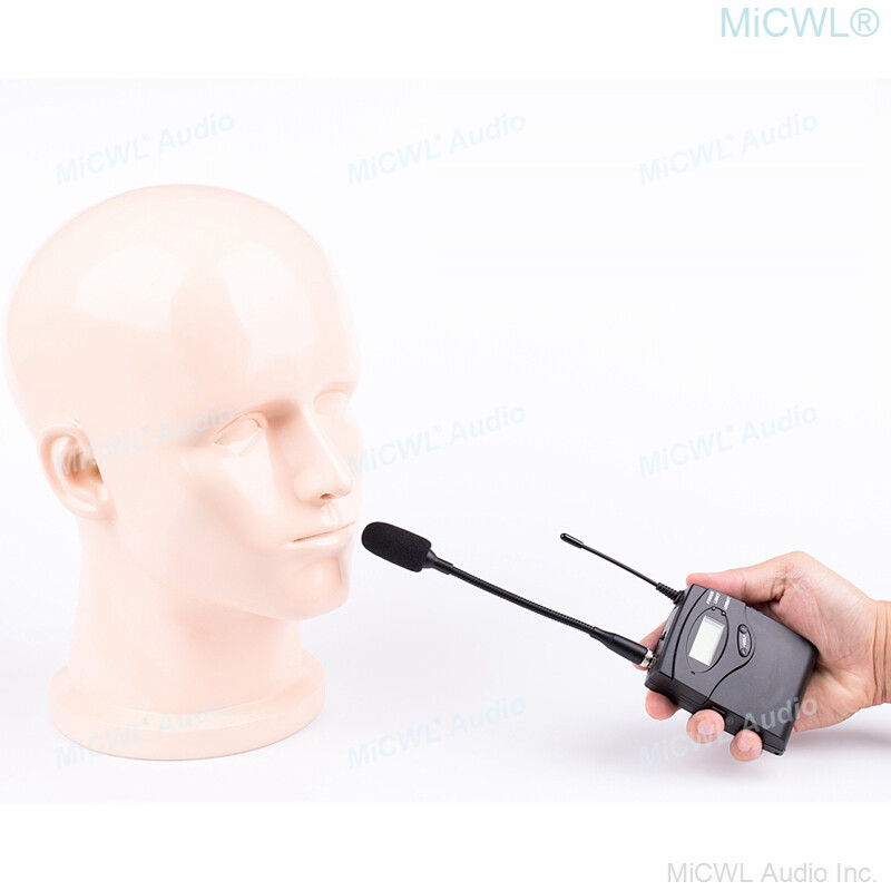 Pro Interview Instrument Cardioid Microphone For Sennheiser BodyPack Transmitter