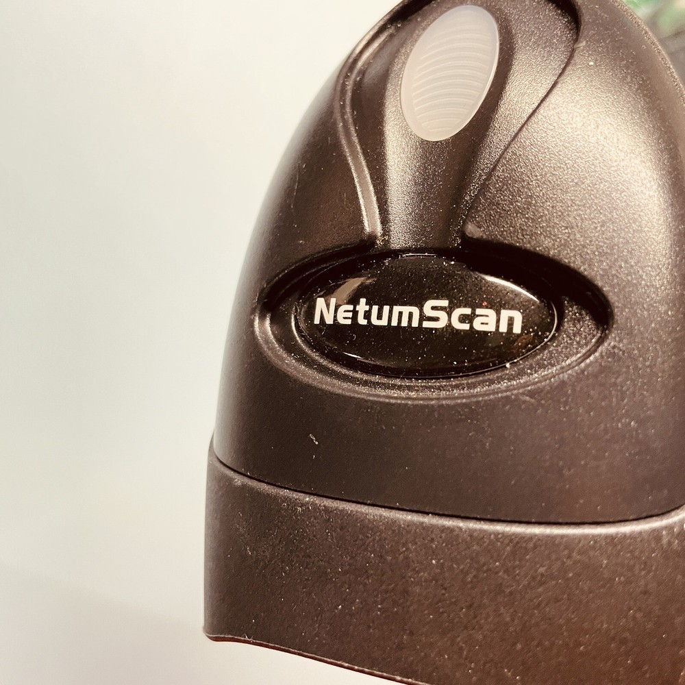 Netum Scan 1D Barcode Scanner, Model NSL6S with dongle, Black