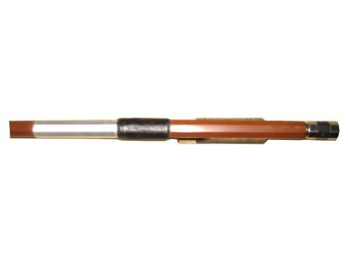 4/4 Pernambuco Cello Bow Ebony Frog, Nick/Silver Mounted