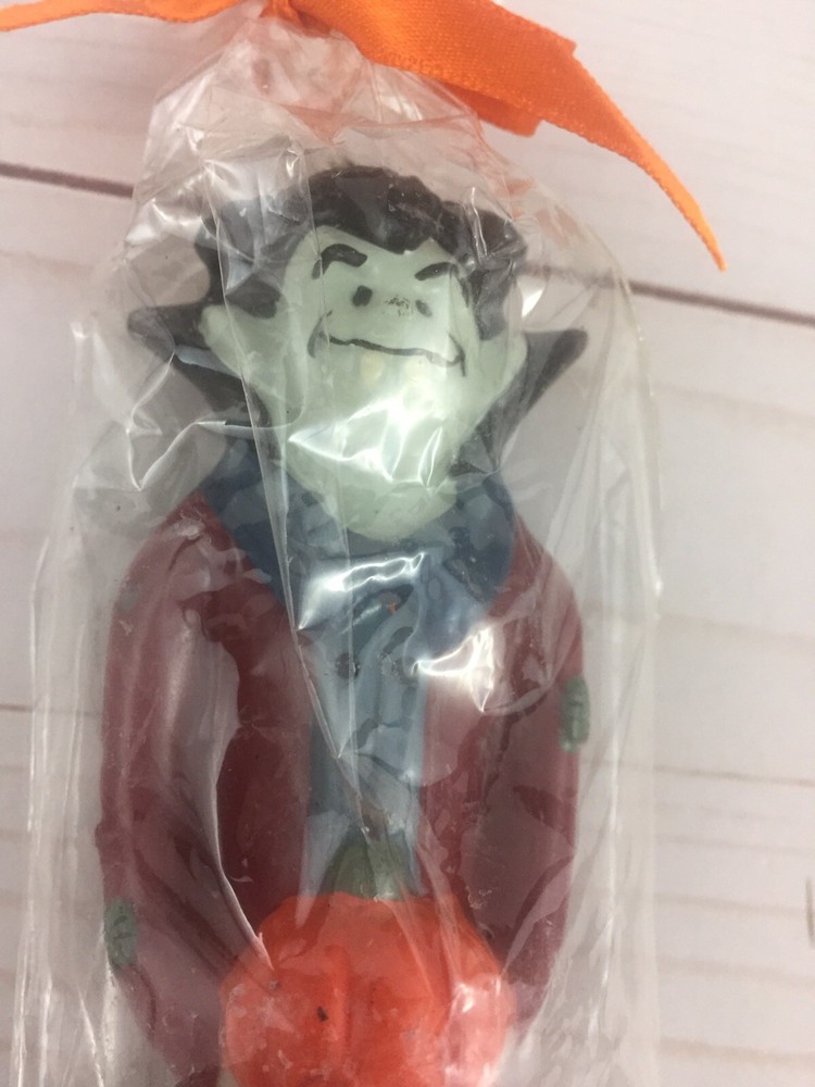 Spooky Halloween Taper Candle Count Dracula 10”