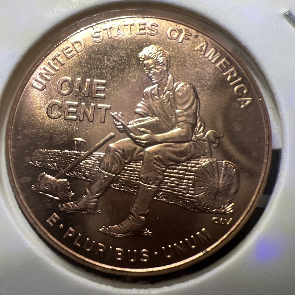 2009 lincoln cent formative years Red MS Gem Fresh Out Of Roll.