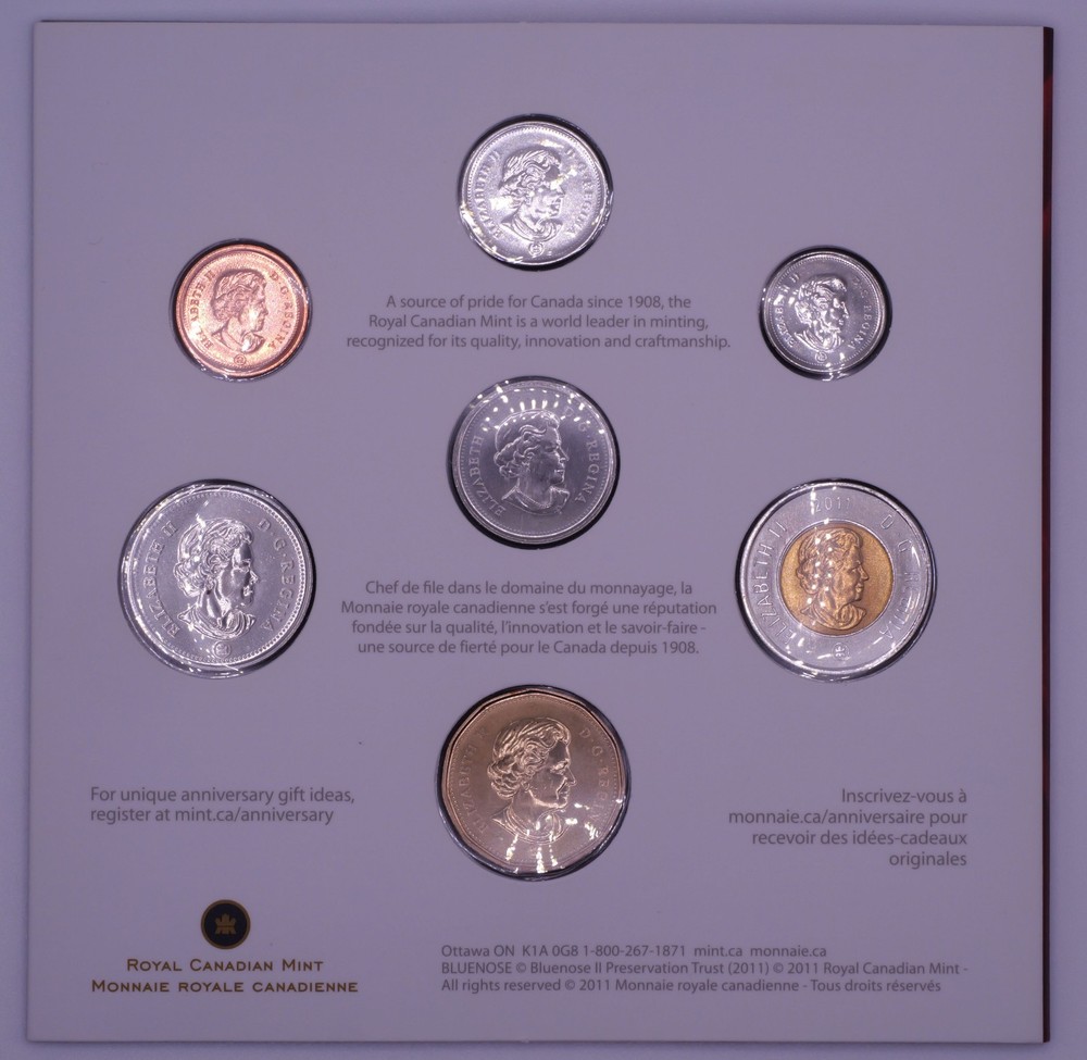 2011 Canada Mint Uncirculated Set Married in 2011 - OGP
