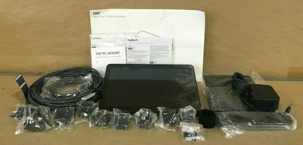 Logitech Tap Microsoft Video Conferencing Base Bundle (NO NUC) TAPMSTBASE *READ*