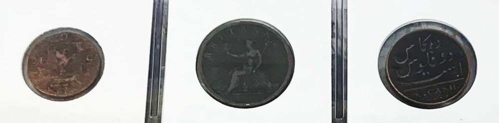 Boston Tea Party 18th Century Three Coin Set