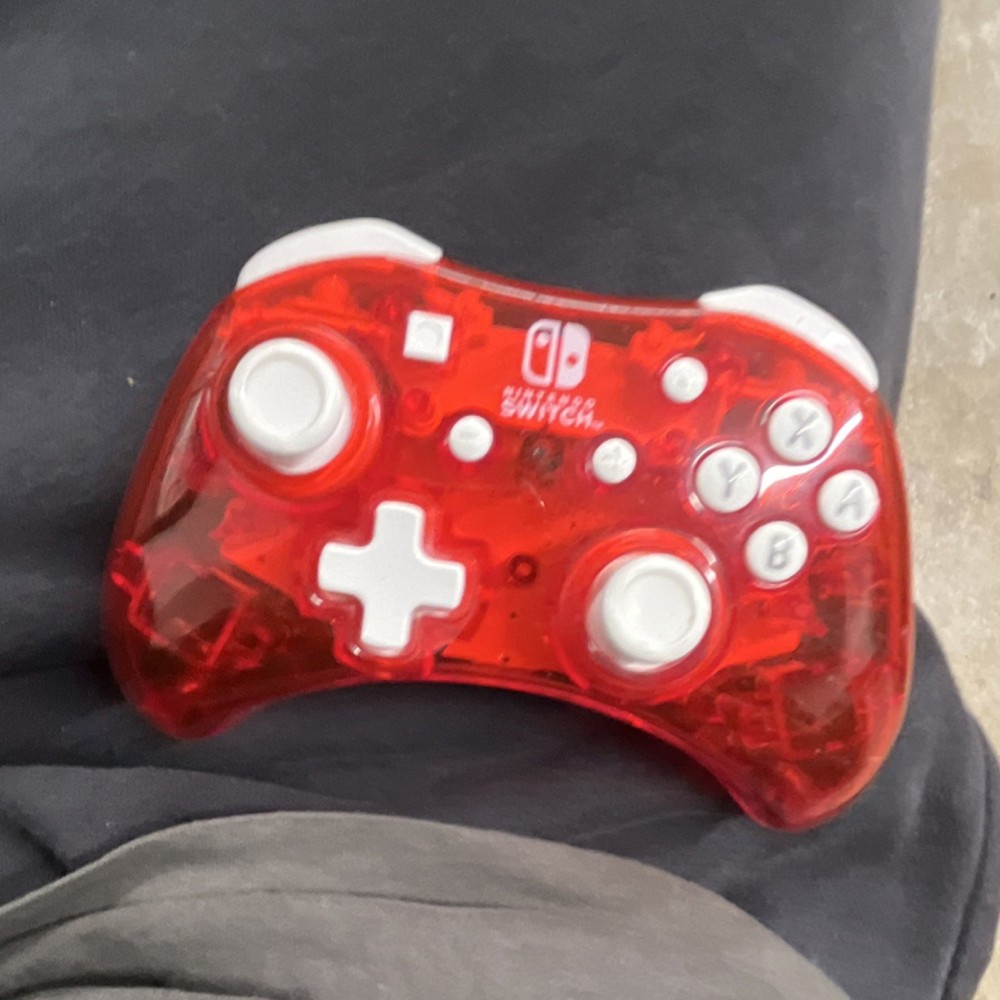 Nintendo Switch Console Bundle with Dock, Joy-Con, Rock Candy Controllers, Games