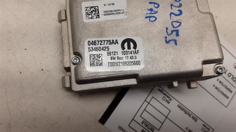 Camera/Projector Camera Front View Fits 17 PACIFICA 535289