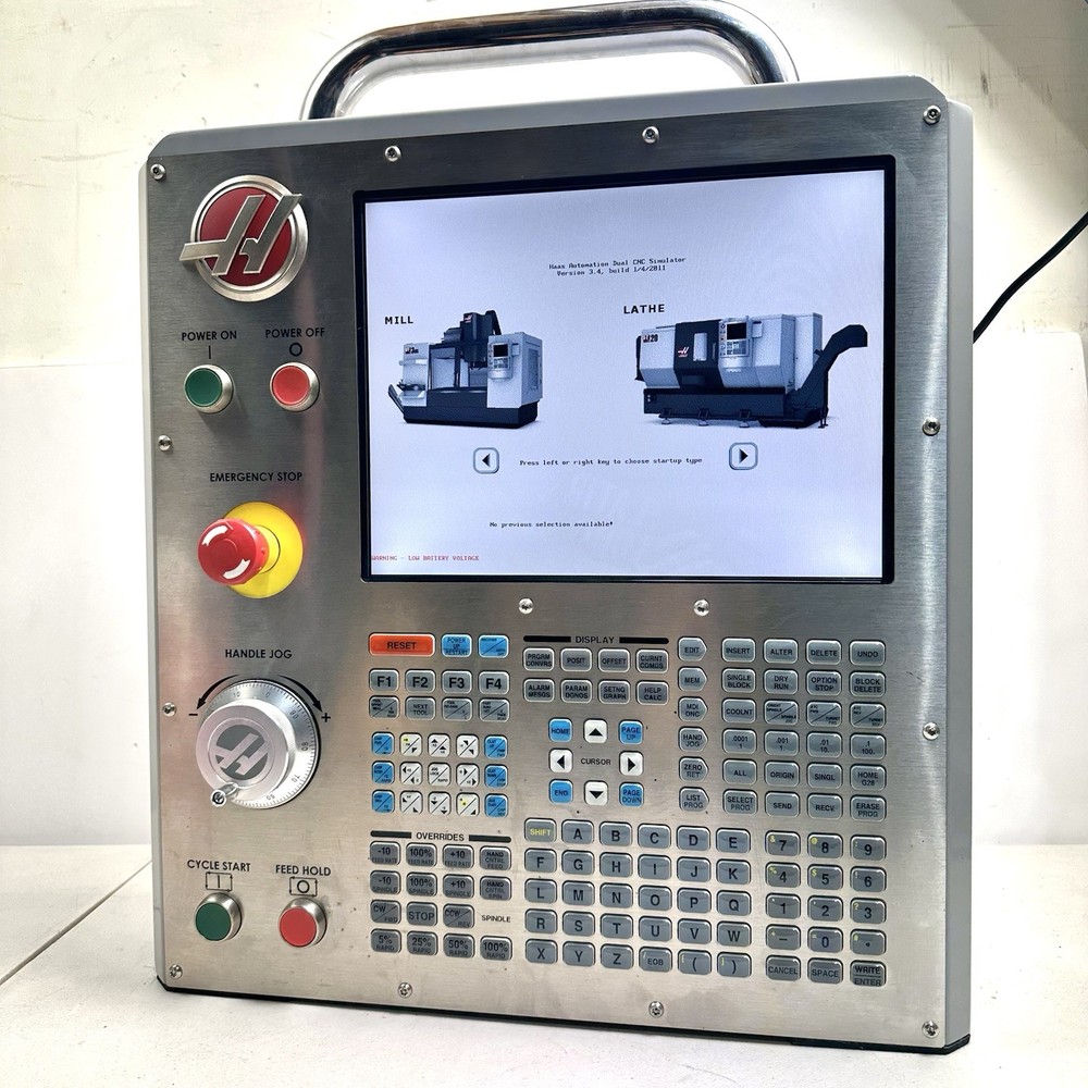HAAS CSMD Mill Lathe Automation Control Simulator TESTED W Backup Software Batt.
