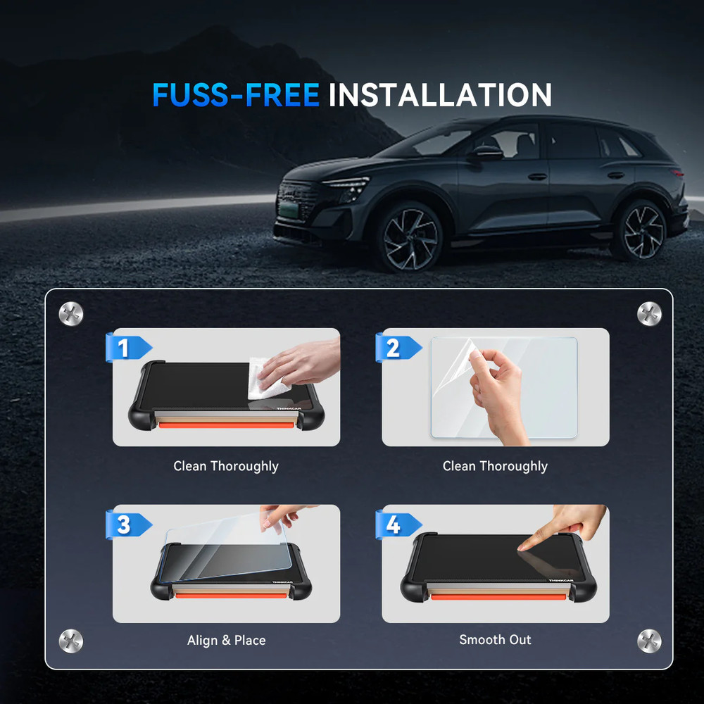 Thinkscan 689BT Screen Protector Film Case Cover