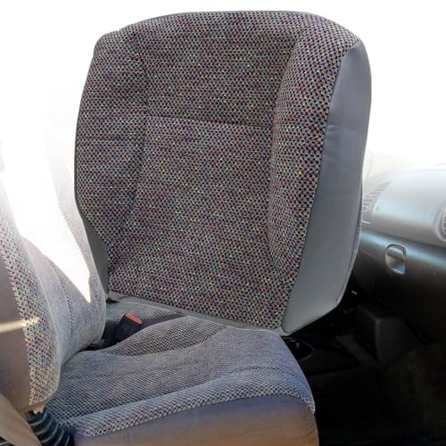 Mist Gray Front Driver Side Bottom Replacement Seat Cover Compatible with