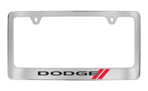 Dodge Chrome PLASTIC License Plate Frame