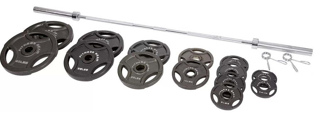 Power Cage + Barbell and 300lbs