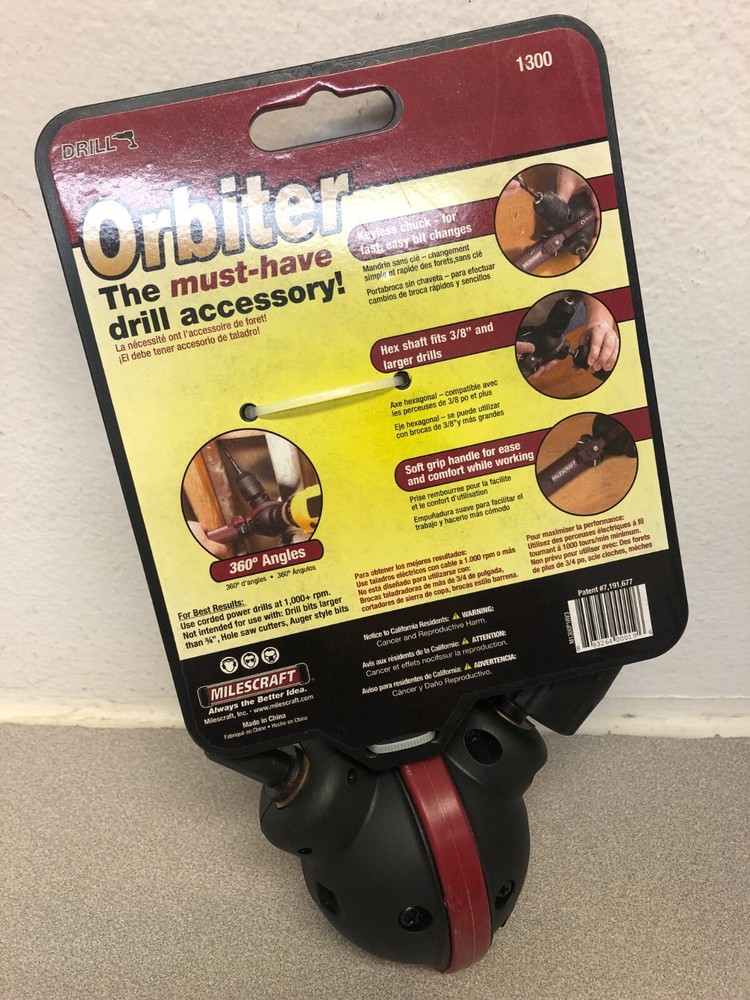 Milescraft 1300 Orbiter Drill Attachment