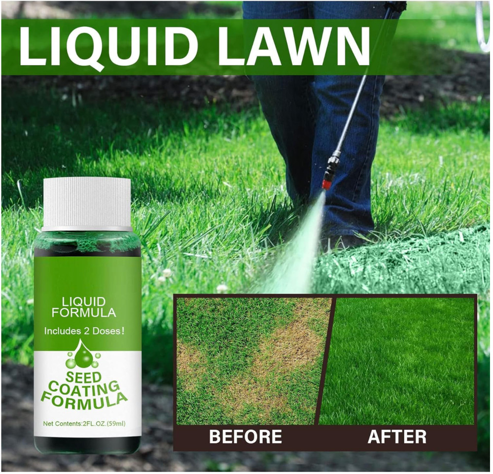Seed Coating Plant Liquid Spray Grass Liquid Lawn Seed Grass Quick Germination