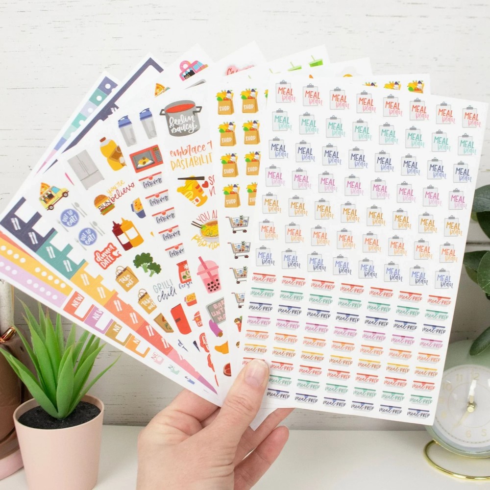 Planner Stickers | Meal Planning Pack