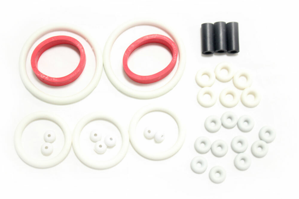 Williams Monster Bash Pinball Machine Replacement Repair Rubber Ring Kit White
